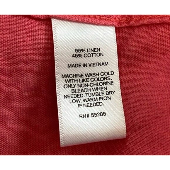 Express Mens Bubblegum Pink‎ LS Button Down Shirt Casual Wear Size M Medium - Picture 4 of 4